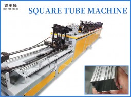 Square tube machine